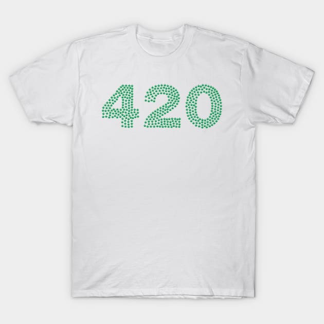420 T-Shirt by Njuguman